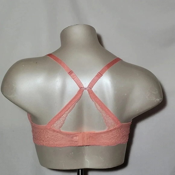 34DD Gilligan & O'Malley Everyday Lift Push-Up Underwire Bra Pom Pom Pink NWT - Picture 8 of 8